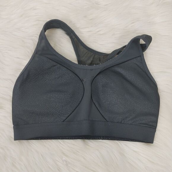 Nike Women's Size Small Black Sports Bra Mesh Back - Picture 1 of 5